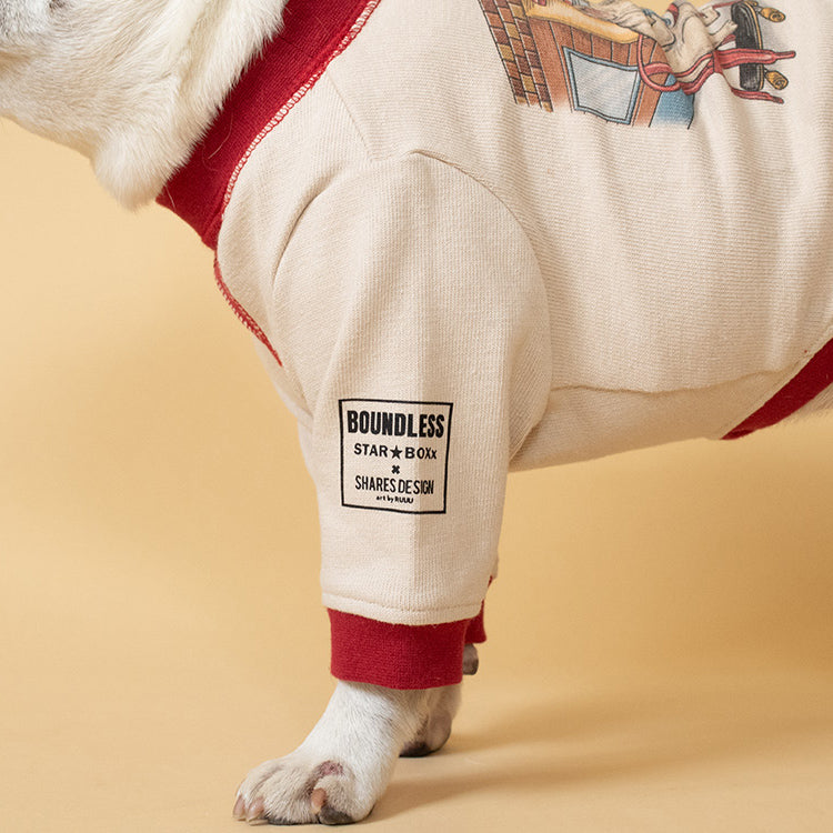 【数量限定！先行予約7/20まで！】STAR★BOXx × RUUU. by SHARES DESIGN  “BOUNDLESS” gazette TEE/ 犬服 ガゼット T シャツ（お届け9/10～）