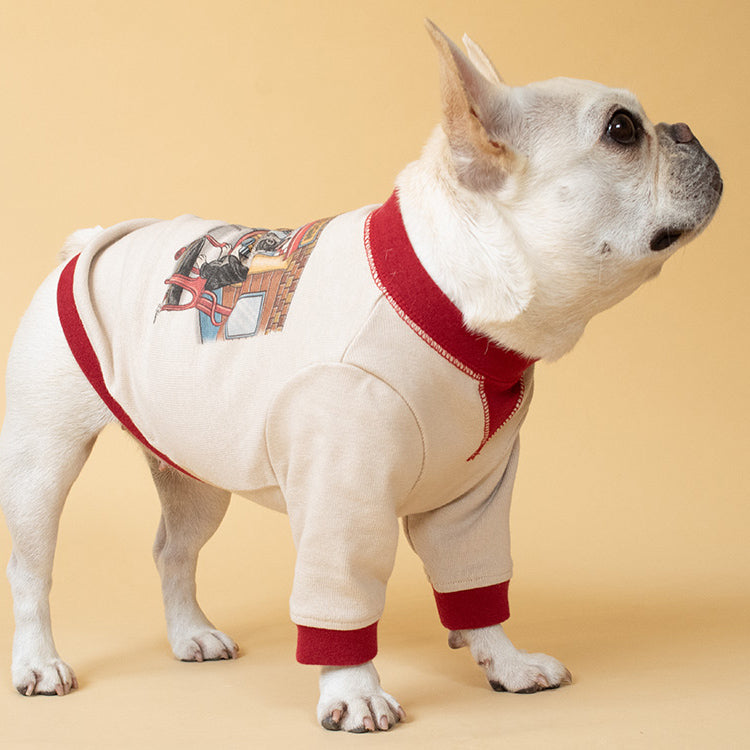 【数量限定！先行予約7/20まで！】STAR★BOXx × RUUU. by SHARES DESIGN  “BOUNDLESS” gazette TEE/ 犬服 ガゼット T シャツ（お届け9/10～）