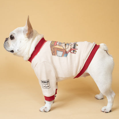 【数量限定！先行予約7/20まで！】STAR★BOXx × RUUU. by SHARES DESIGN  “BOUNDLESS” gazette TEE/ 犬服 ガゼット T シャツ（お届け9/10～）