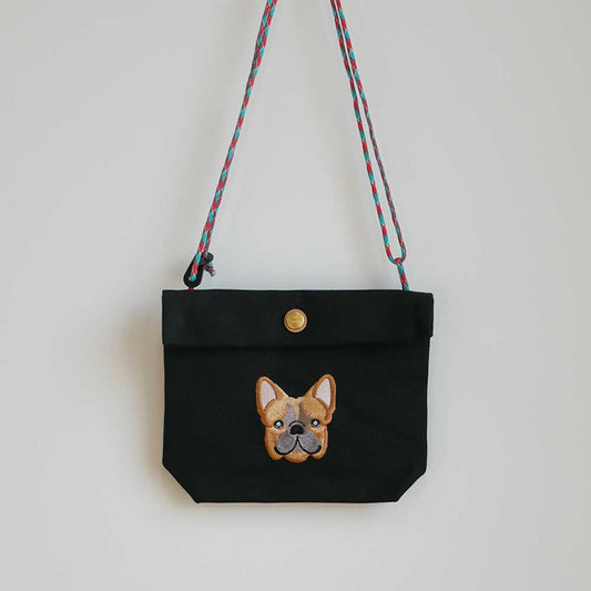 FB FACE EMB POCHETTE【Fawn】