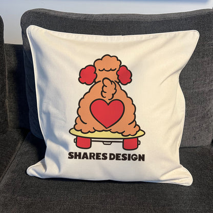 【期間限定！4/19まで販売中】 〈OPEN HEART♡〉   CUSHION COVER/ クッションカバー（送料無料）