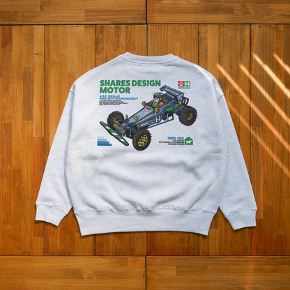 【1月中旬頃～お届け】SD-MOTOR   BIG CREW SWEAT / ビッグスウェット