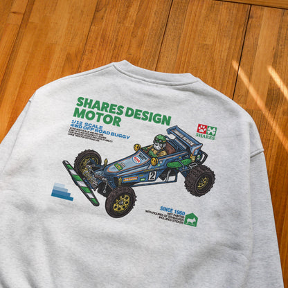 【1月中旬頃～お届け】SD-MOTOR   BIG CREW SWEAT / ビッグスウェット