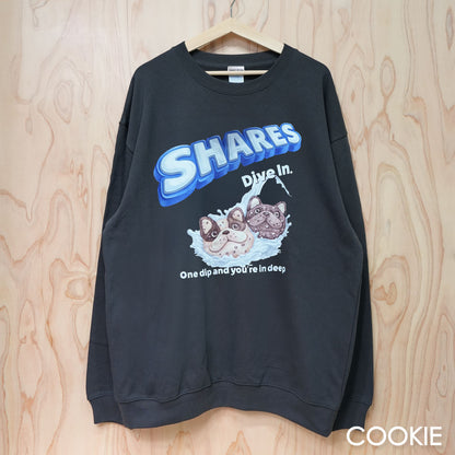 【期間限定！ 10/18 まで販売中】 〈 OYATSU TIME〉CREW SWEAT/ スウェット