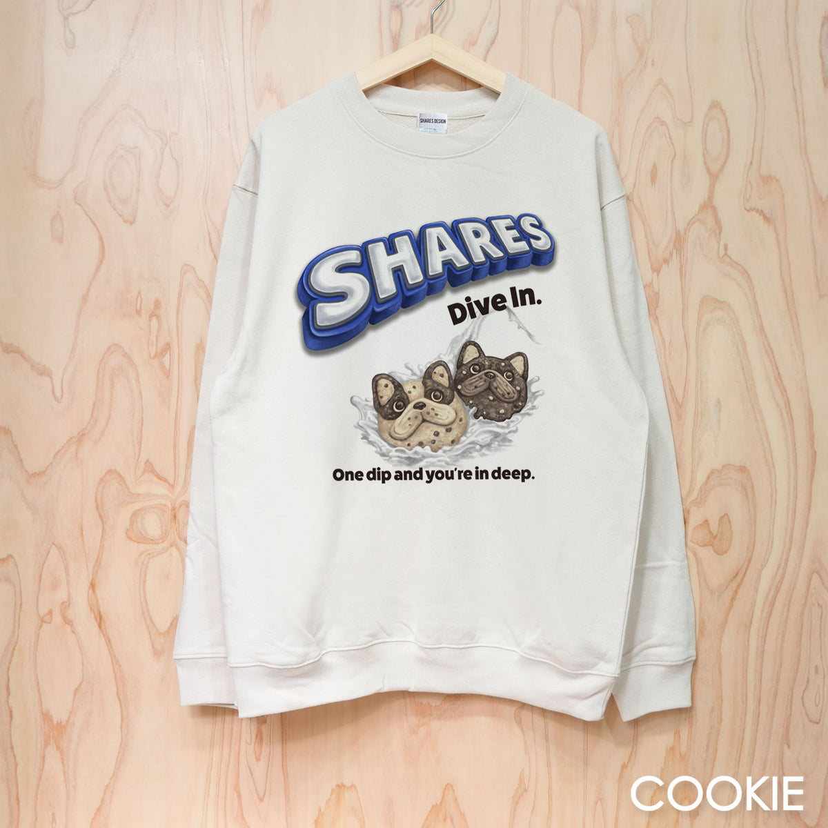【期間限定！ 10/18 まで販売中】 〈 OYATSU TIME〉CREW SWEAT/ スウェット
