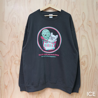【期間限定！ 10/18 まで販売中】 〈 OYATSU TIME〉CREW SWEAT/ スウェット
