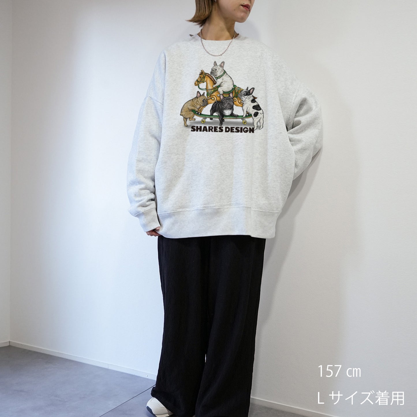 【期間限定！1/18まで予約】  2026NEW YEAR ITEM  BIG CREW SWEAT/ クルースウェット