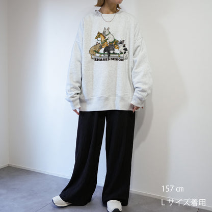 【期間限定！1/18まで予約】  2026NEW YEAR ITEM  BIG CREW SWEAT/ クルースウェット