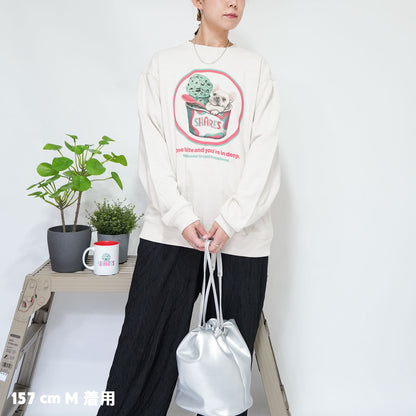 【期間限定！ 10/18 まで販売中】 〈 OYATSU TIME〉CREW SWEAT/ スウェット