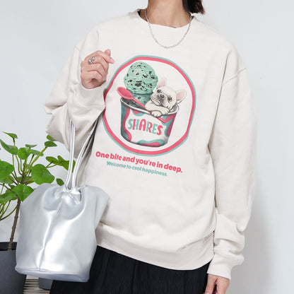【期間限定！ 10/18 まで販売中】 〈 OYATSU TIME〉CREW SWEAT/ スウェット