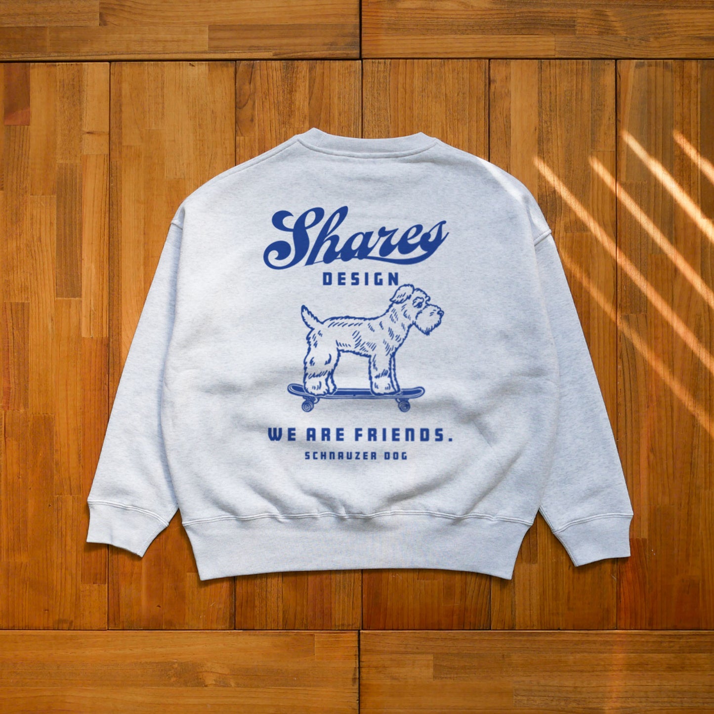 SCHNAUZER-FRIENDS BIG CREW SWEAT / クルーネックスウェット