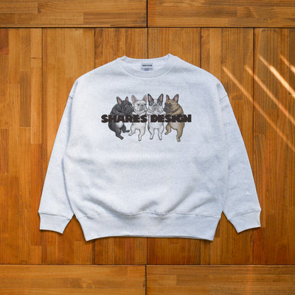 80's VTG 4BUHI  BIG CREW SWEAT / ビッグスウェット