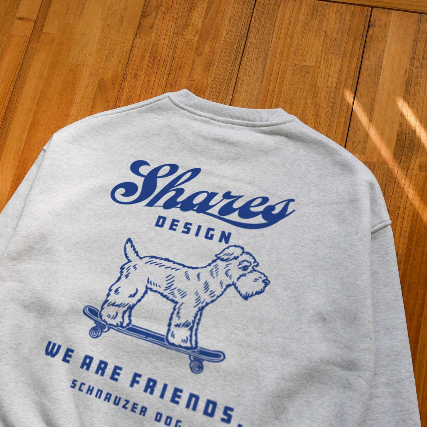 SCHNAUZER-FRIENDS BIG CREW SWEAT / クルーネックスウェット