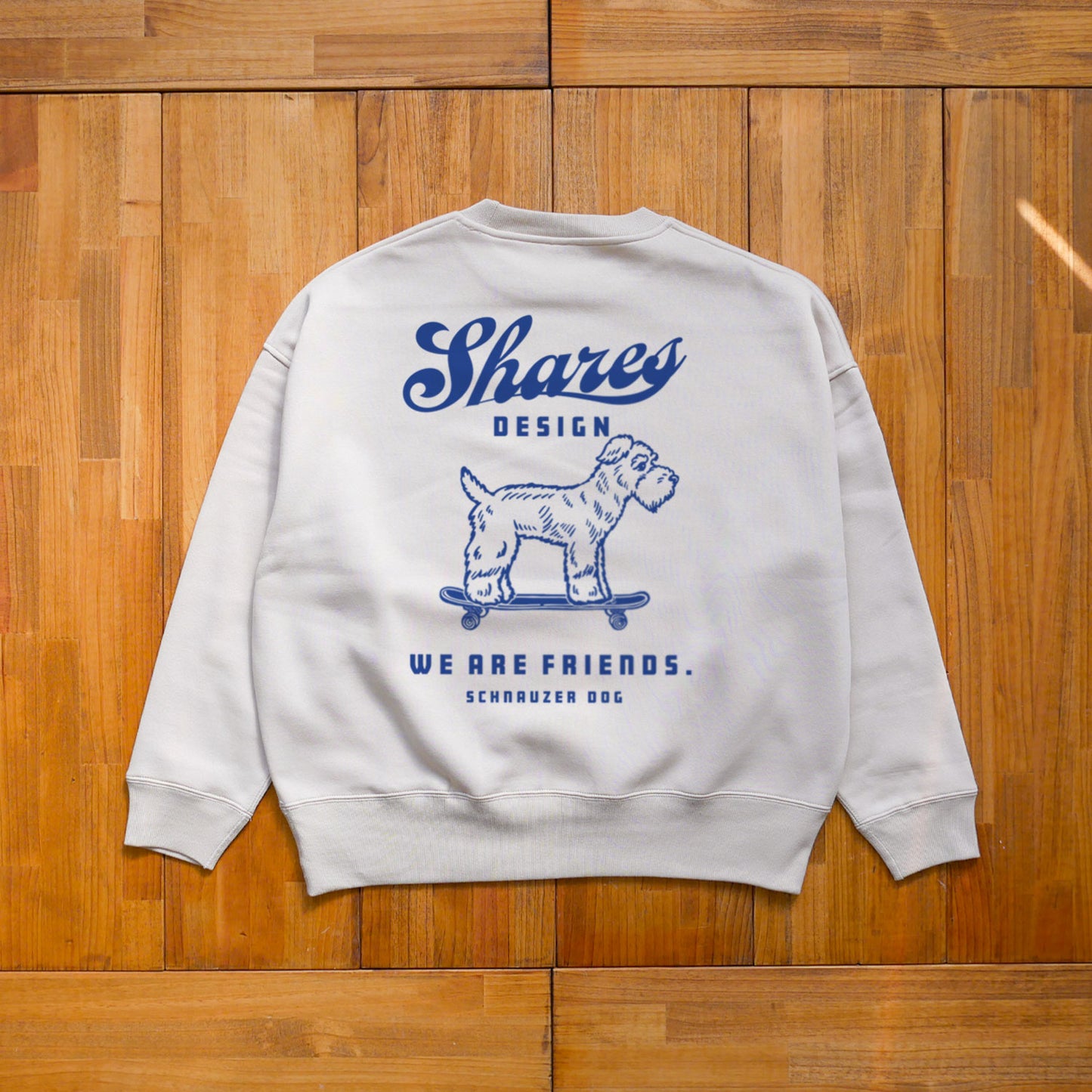 SCHNAUZER-FRIENDS BIG CREW SWEAT / クルーネックスウェット