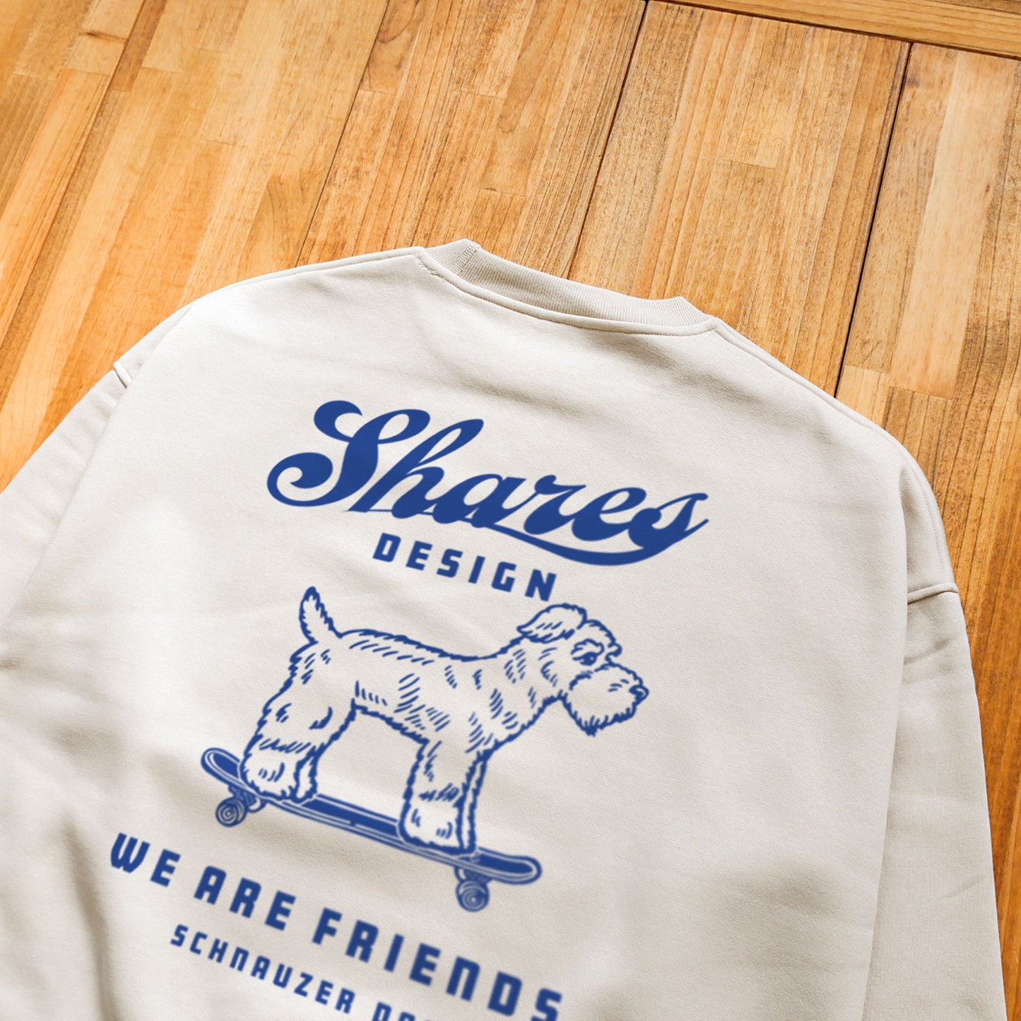 SCHNAUZER-FRIENDS BIG CREW SWEAT / クルーネックスウェット