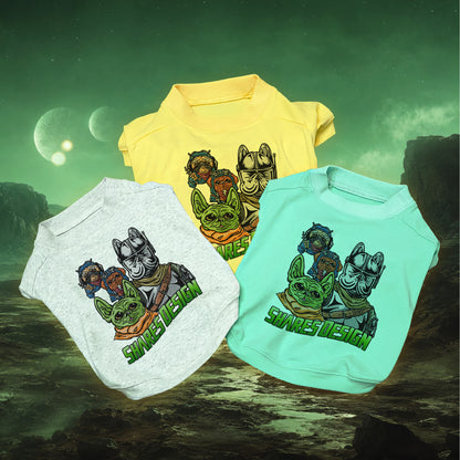 【7/31 まで期間限定！】WANDALORIAN / 犬用Tシャツ