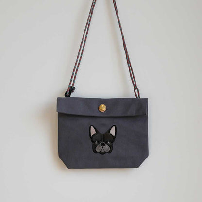 FB FACE EMB POCHETTE【Brindle】