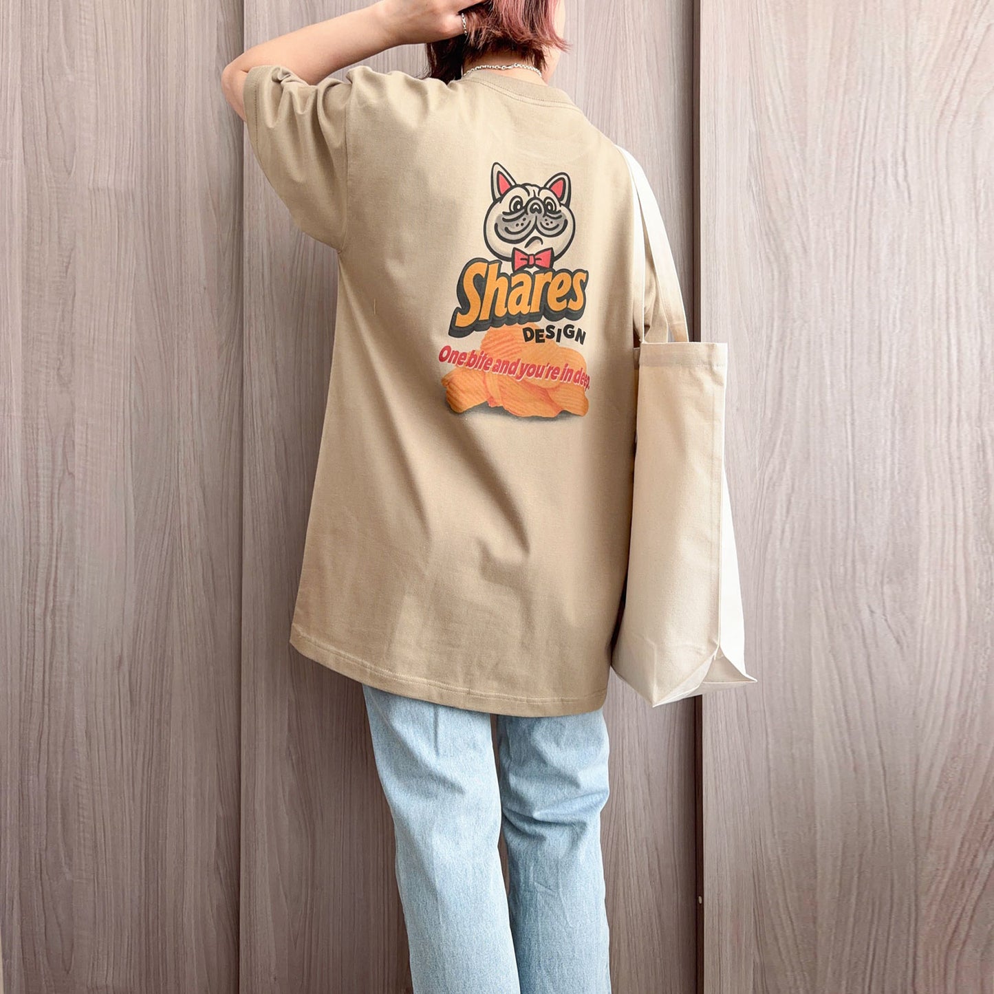 【期間限定！ 6/14 まで販売中】 〈 OYATSU TIME〉T-SHIRTS/ 半袖 T シャツ