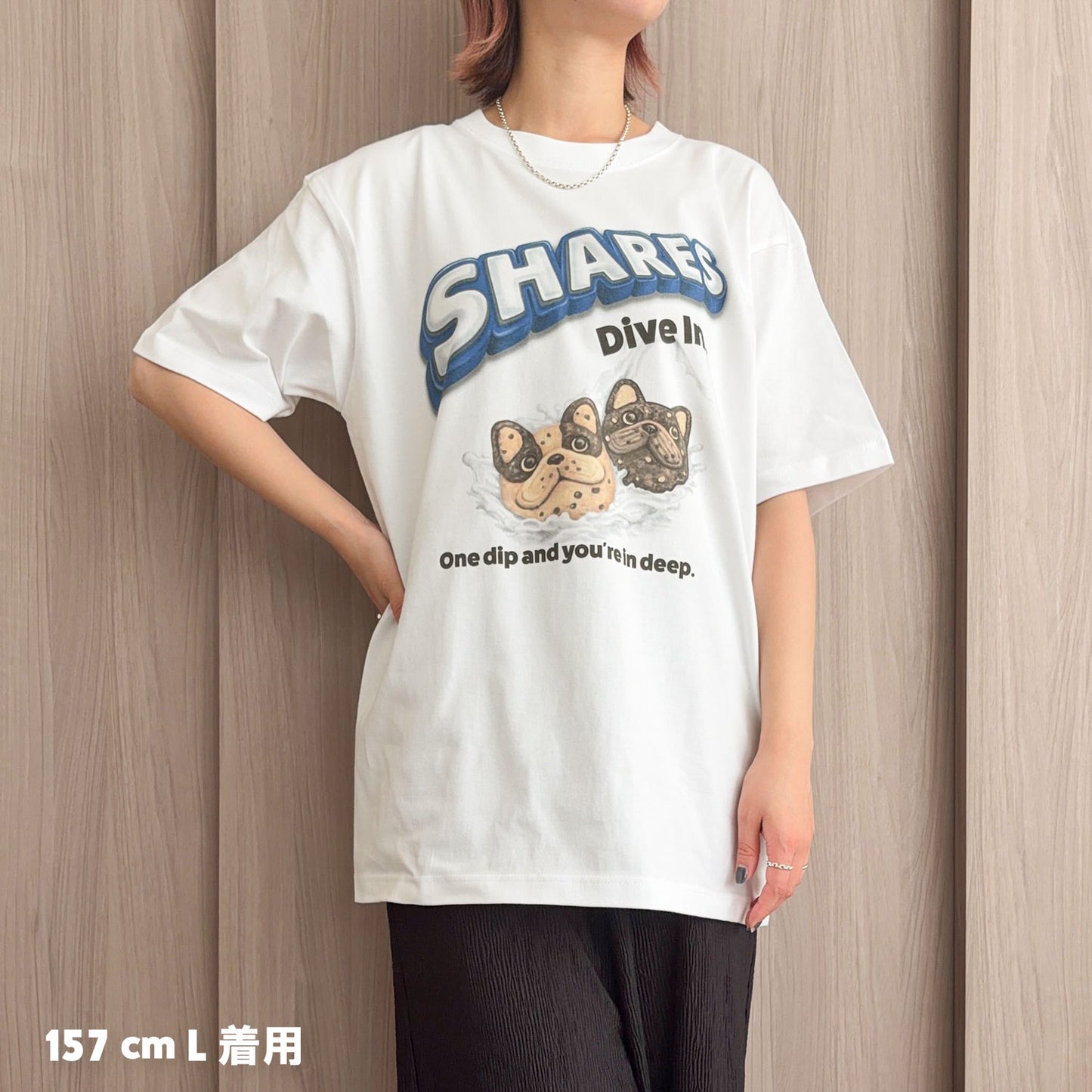 【期間限定！ 6/14 まで販売中】 〈 OYATSU TIME〉T-SHIRTS/ 半袖 T シャツ
