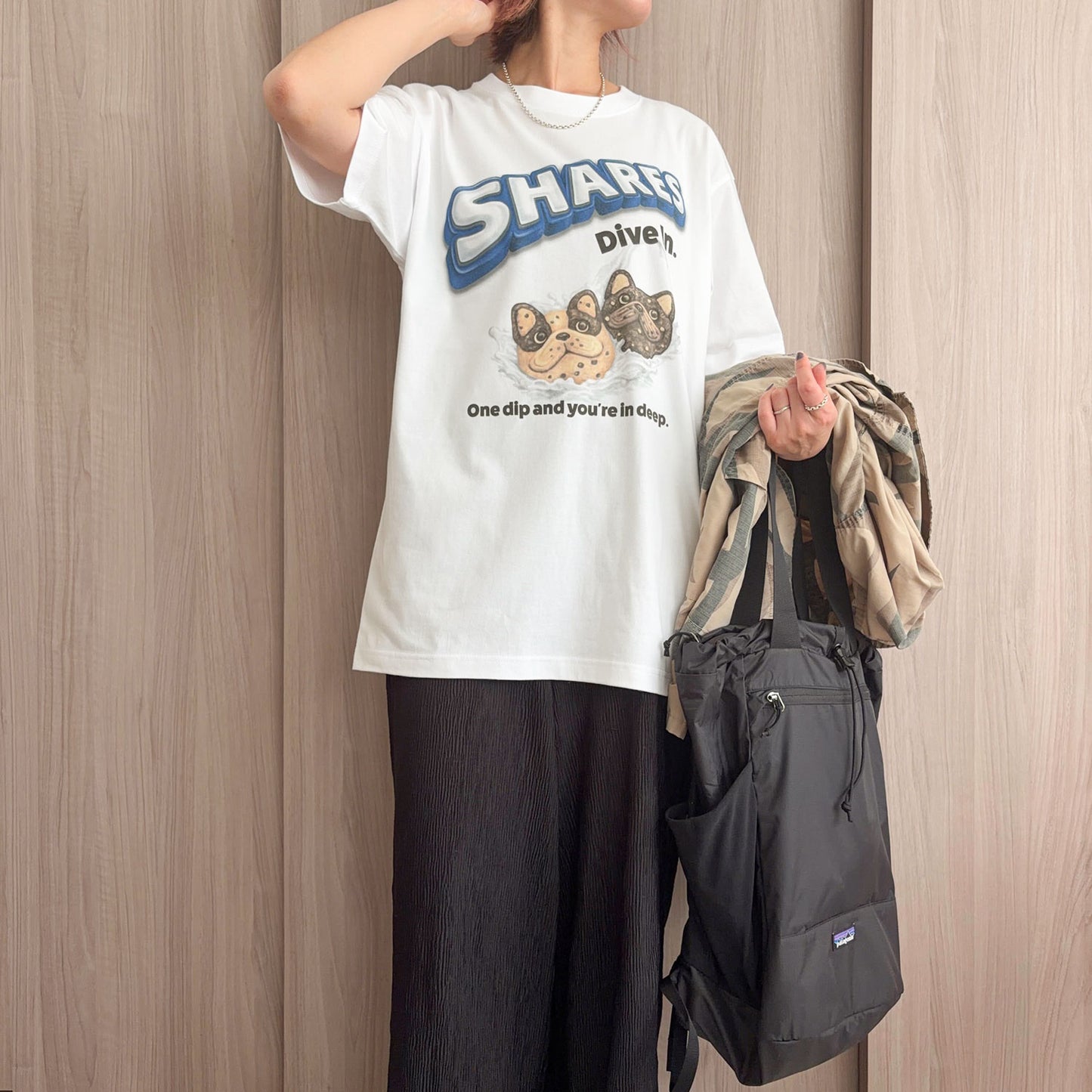 【期間限定！ 6/14 まで販売中】 〈 OYATSU TIME〉T-SHIRTS/ 半袖 T シャツ