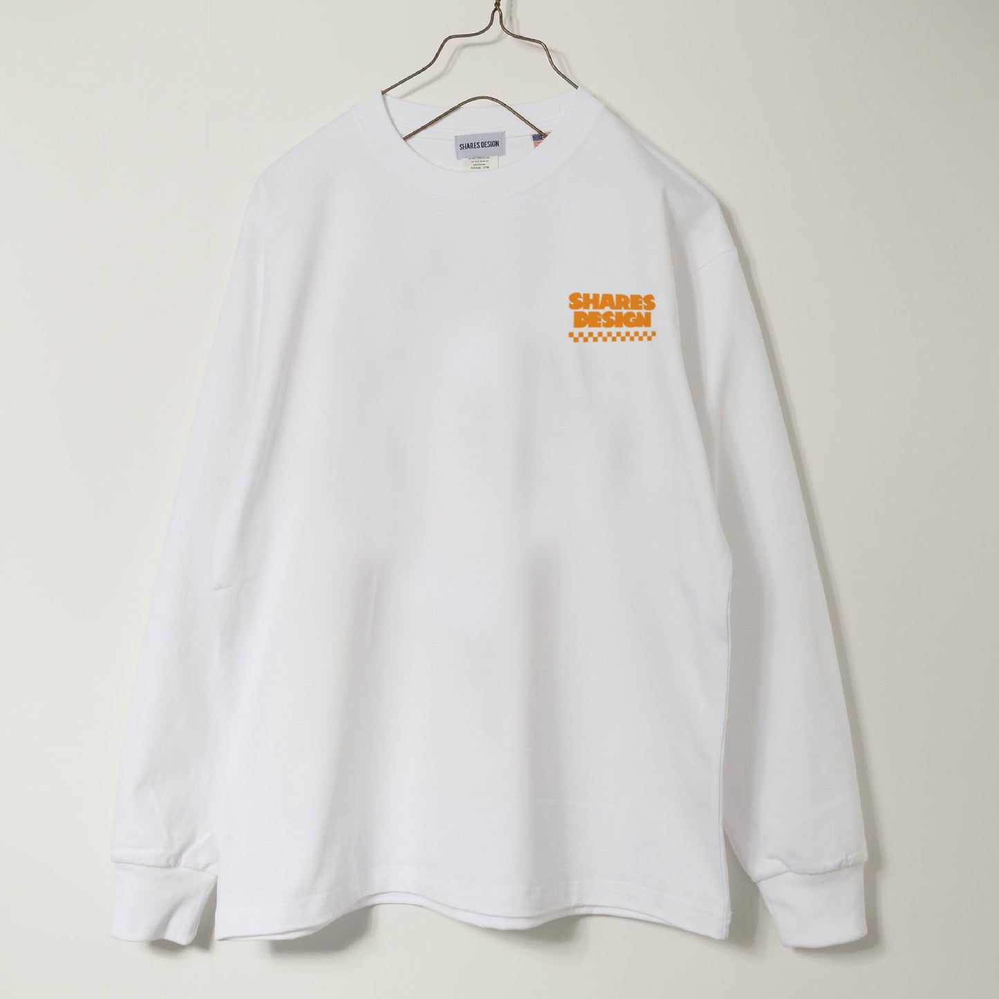 DINNER-DELIVERY LONG SLEEVE TEE【Orange】  / 長袖Tシャツ