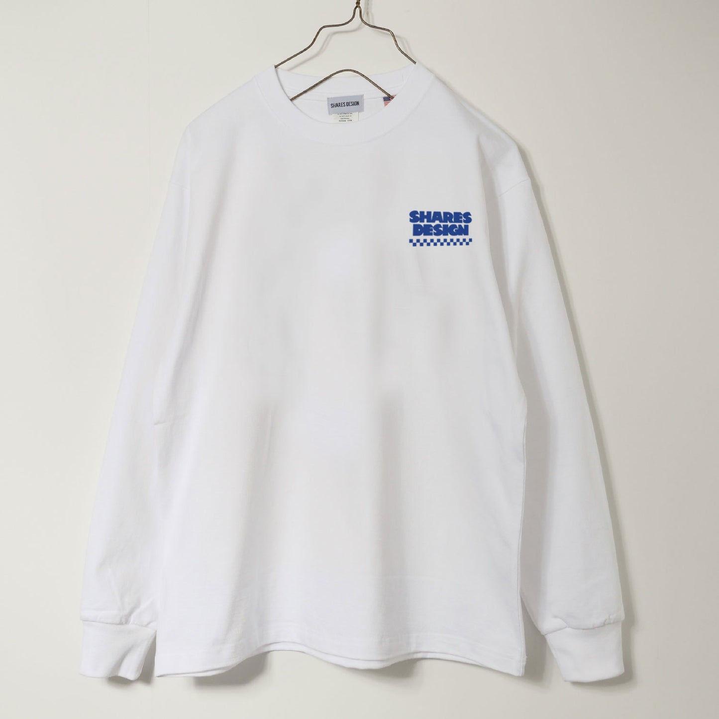 DINNER-DELIVERY LONG SLEEVE TEE【Blue】  / 長袖Tシャツ