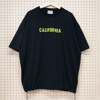 〈期間限定受注生産〉ネーム刺繍セミオーダー【 DRAWCORD T-SHIRT/ドローコード Tシャツ】