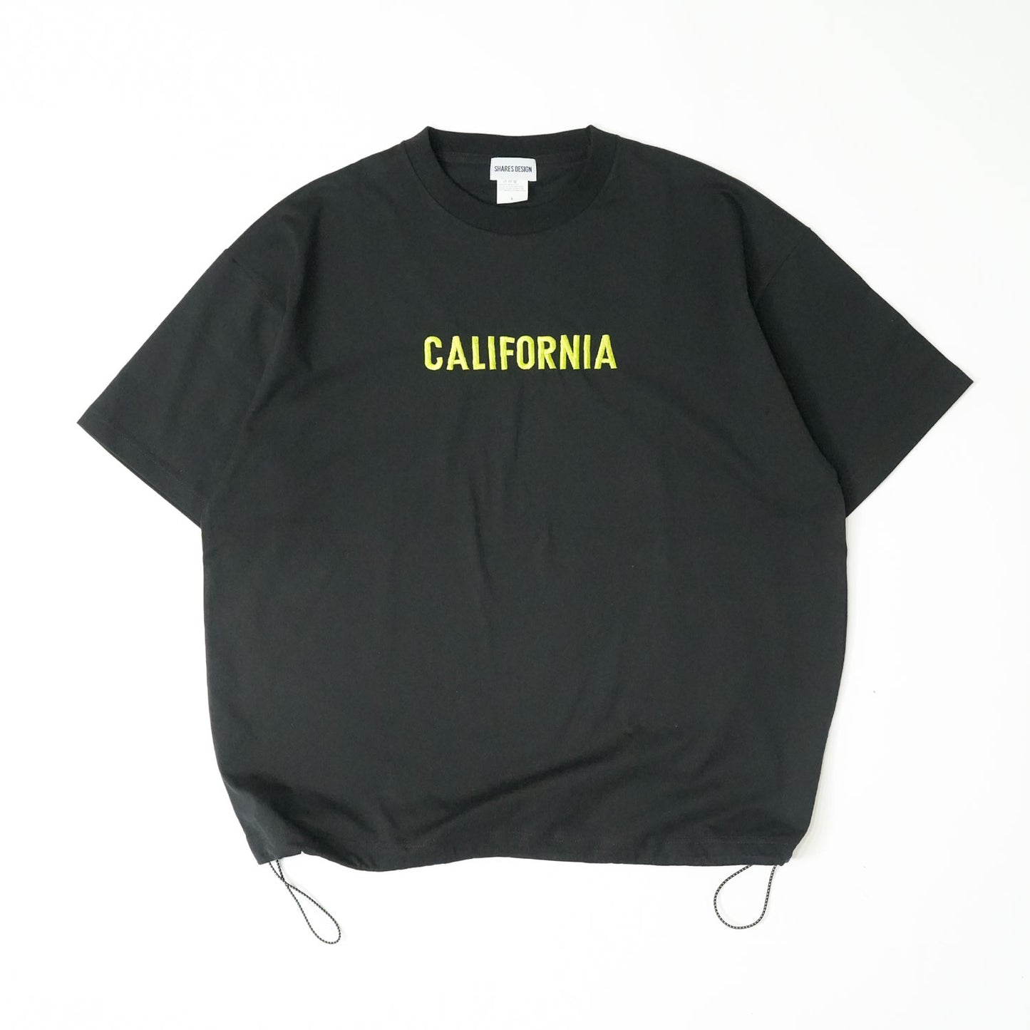 〈期間限定受注生産〉ネーム刺繍セミオーダー【 DRAWCORD T-SHIRT/ドローコード Tシャツ】