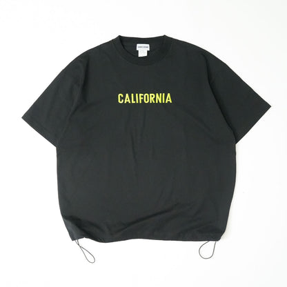 〈期間限定受注生産〉ネーム刺繍セミオーダー【 DRAWCORD T-SHIRT/ドローコード Tシャツ】