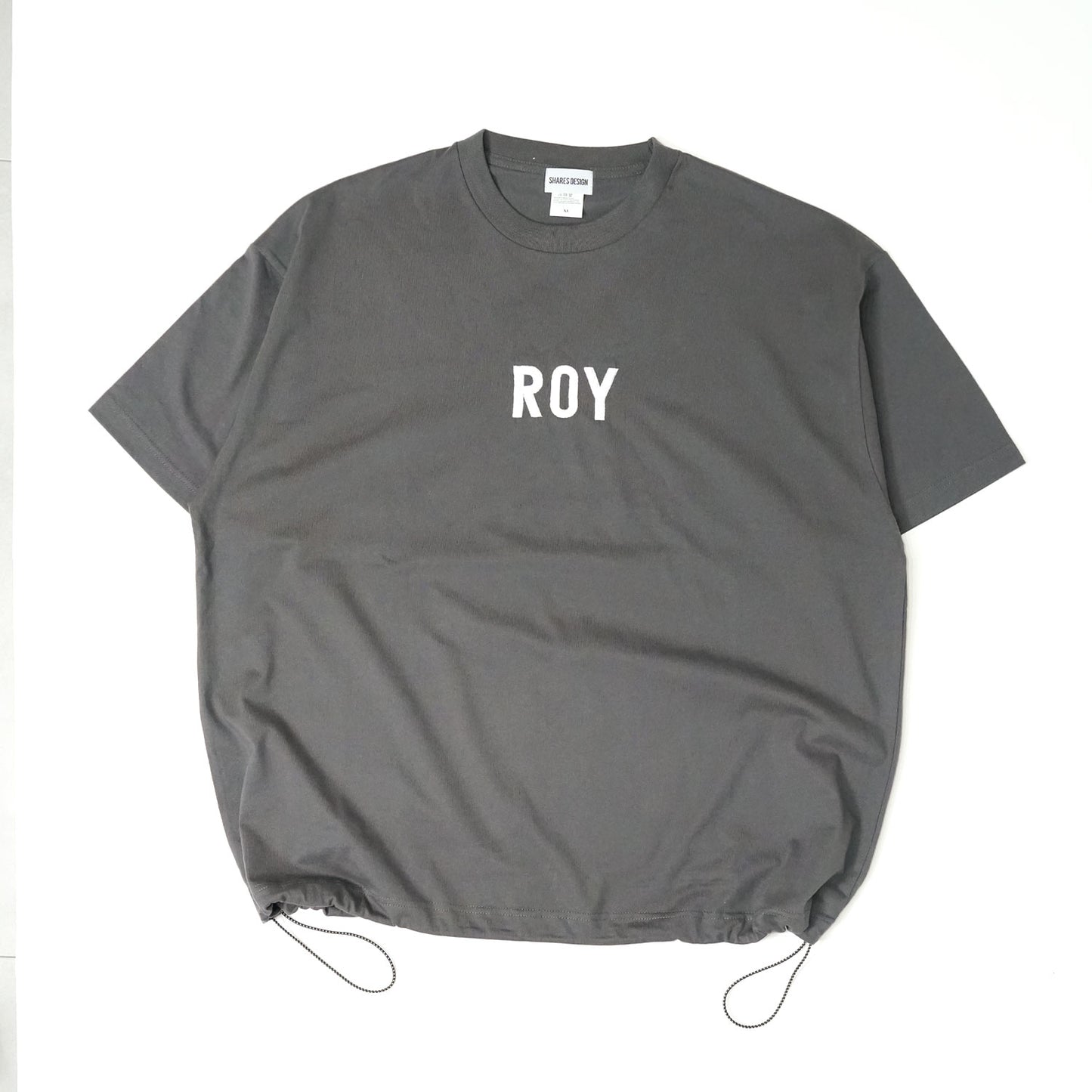 〈期間限定受注生産〉ネーム刺繍セミオーダー【 DRAWCORD T-SHIRT/ドローコード Tシャツ】