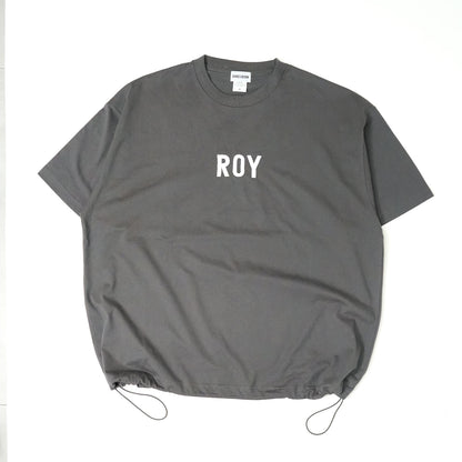 〈期間限定受注生産〉ネーム刺繍セミオーダー【 DRAWCORD T-SHIRT/ドローコード Tシャツ】