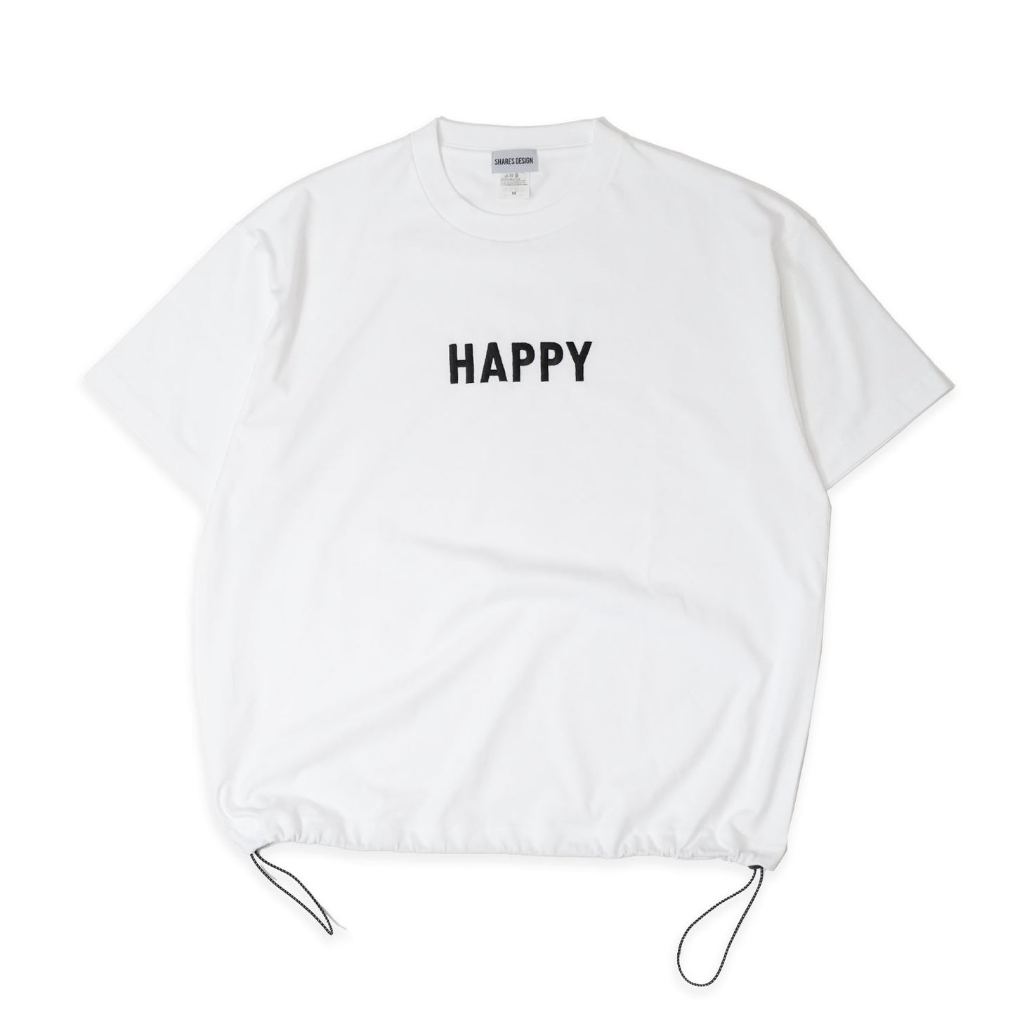 〈期間限定受注生産〉ネーム刺繍セミオーダー【 DRAWCORD T-SHIRT/ドローコード Tシャツ】