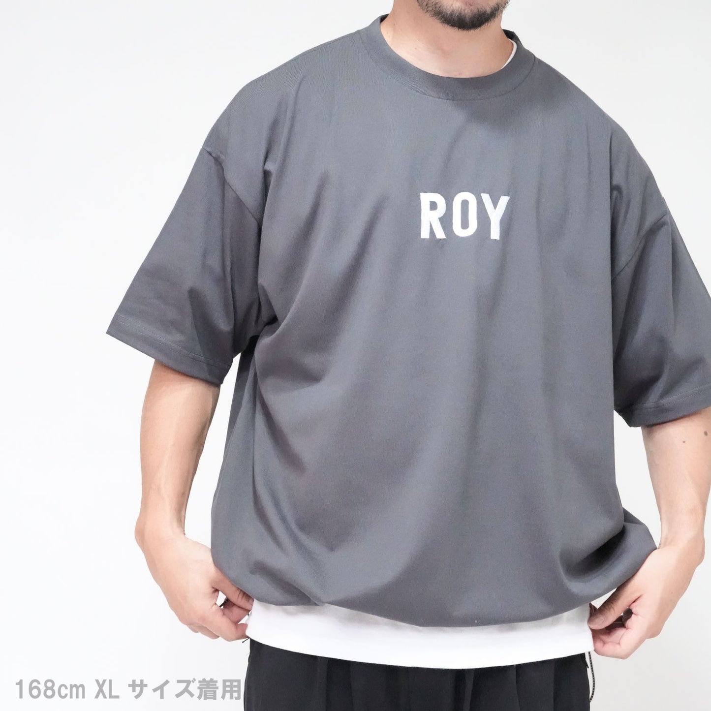 〈期間限定受注生産〉ネーム刺繍セミオーダー【 DRAWCORD T-SHIRT/ドローコード Tシャツ】