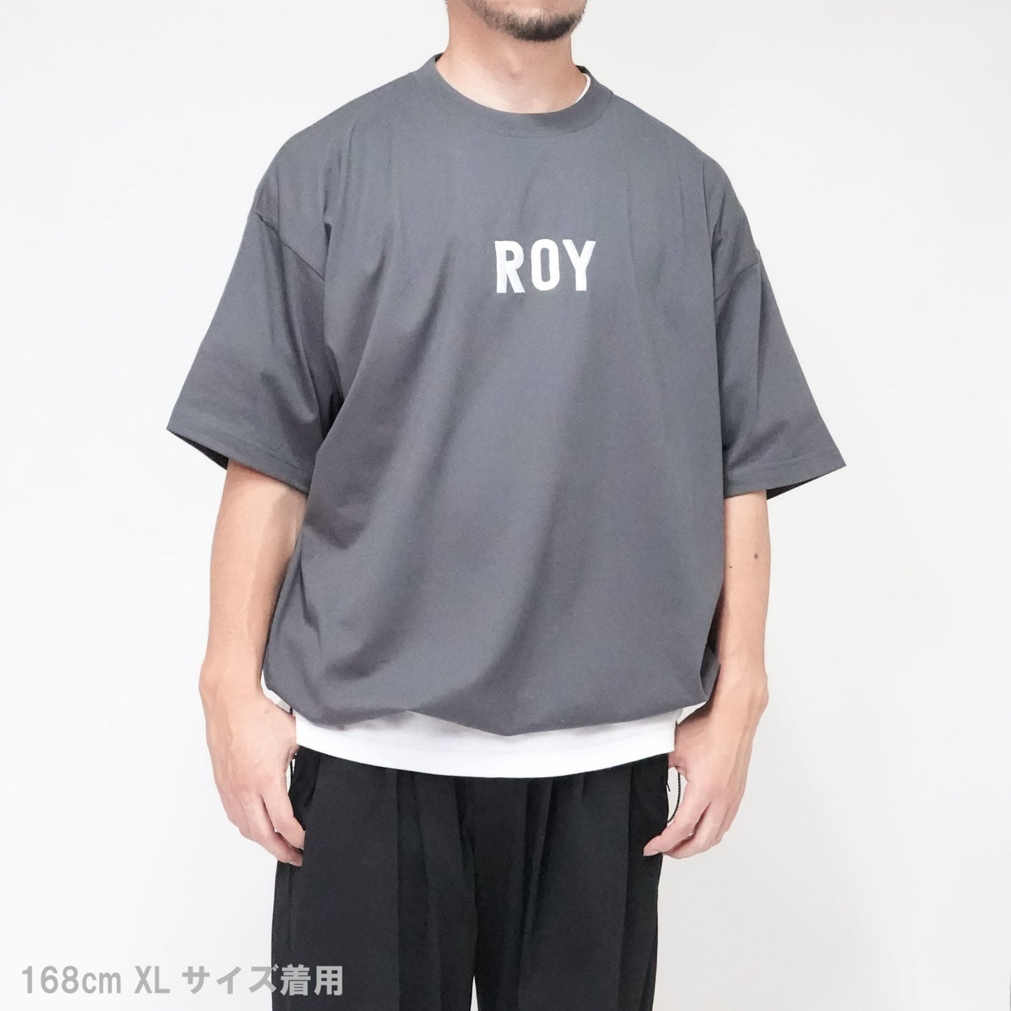 〈期間限定受注生産〉ネーム刺繍セミオーダー【 DRAWCORD T-SHIRT/ドローコード Tシャツ】