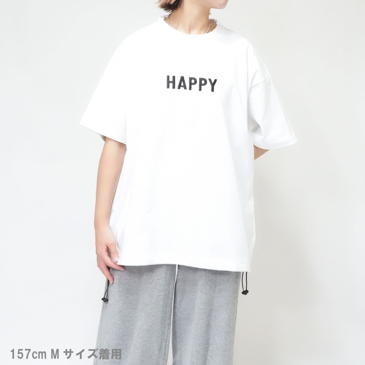 〈期間限定受注生産〉ネーム刺繍セミオーダー【 DRAWCORD T-SHIRT/ドローコード Tシャツ】