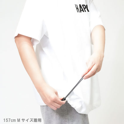 〈期間限定受注生産〉ネーム刺繍セミオーダー【 DRAWCORD T-SHIRT/ドローコード Tシャツ】