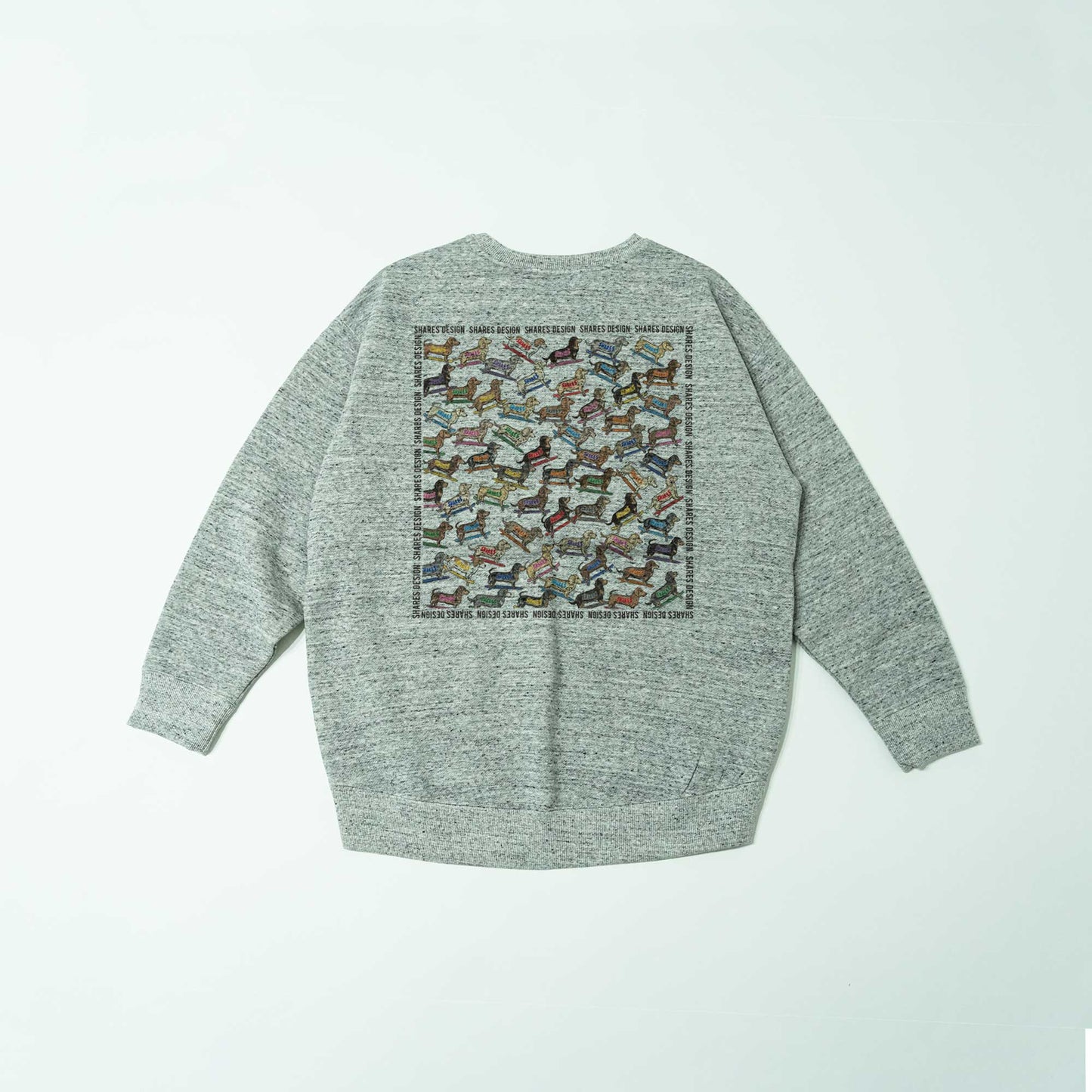 ダックス ALL OVER  LADIES SWEAT / 総柄-レディーススウェット