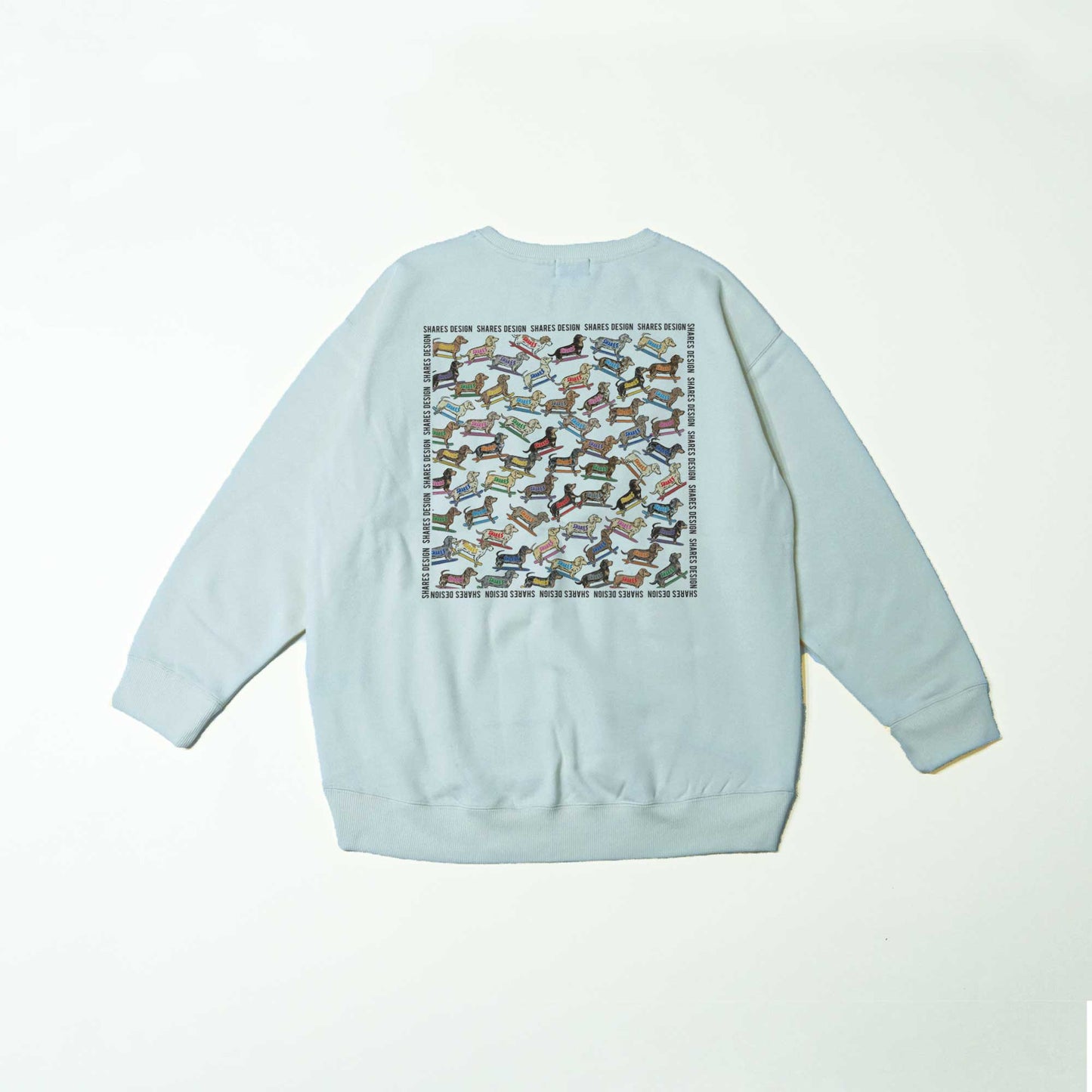 ダックス ALL OVER  LADIES SWEAT / 総柄-レディーススウェット