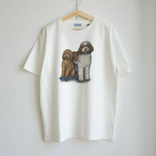 USA COTTON  80ｓVINTAGE Australian Labradoodle Tee