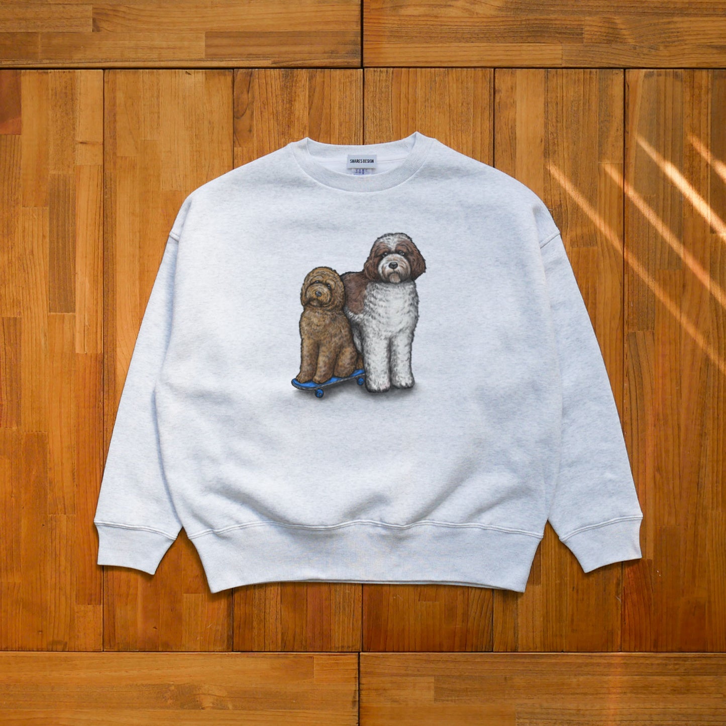 80's VTG Australian Labradoodle BIG CREW SWEAT / ビッグスウェット