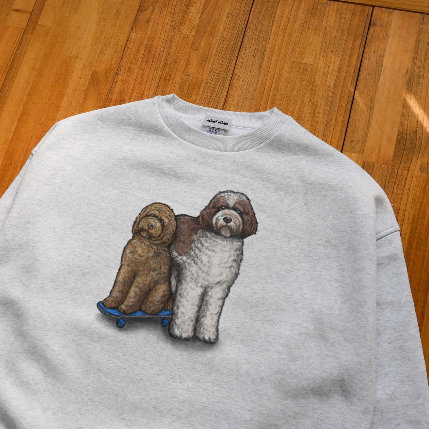 80's VTG Australian Labradoodle BIG CREW SWEAT / ビッグスウェット