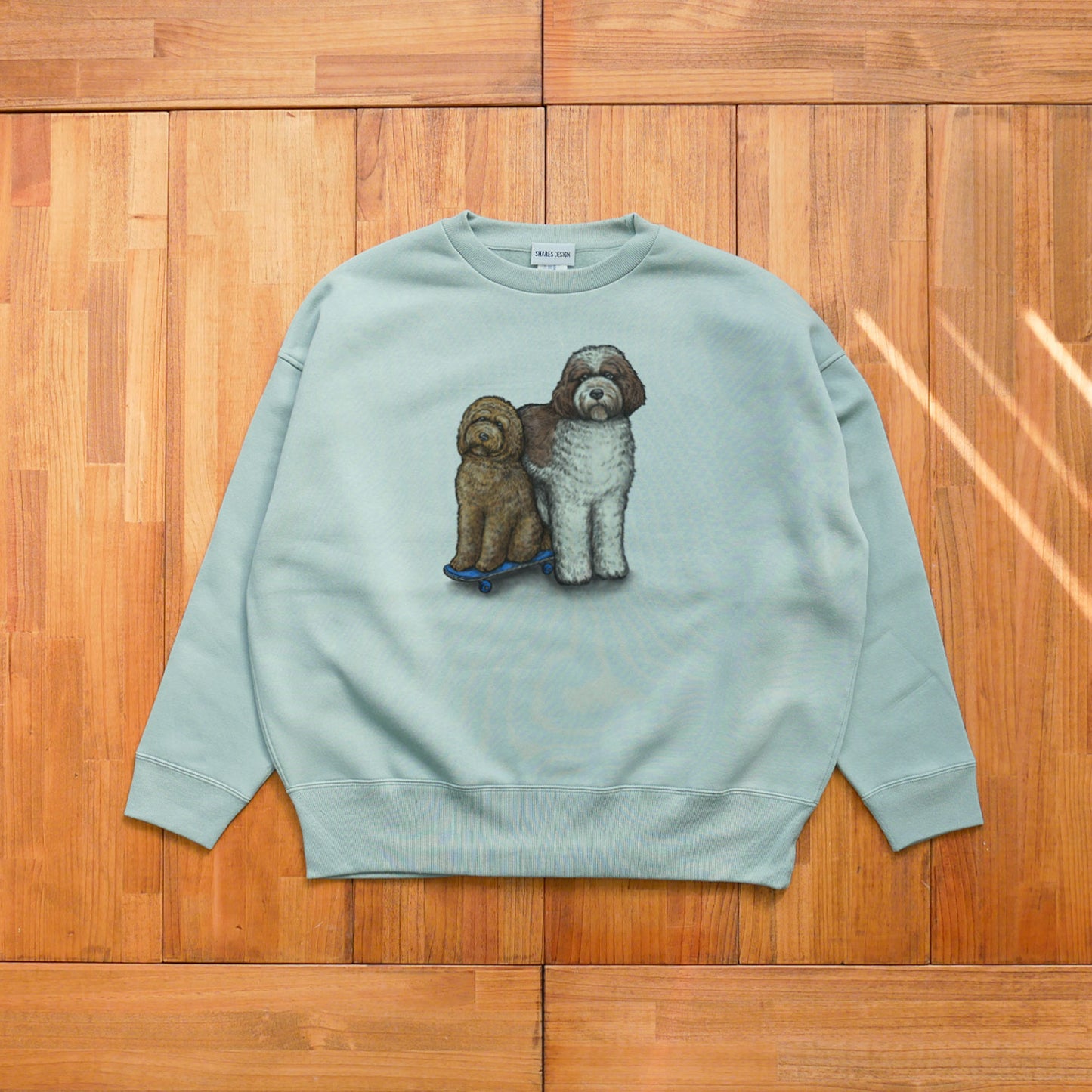 80's VTG Australian Labradoodle BIG CREW SWEAT / ビッグスウェット