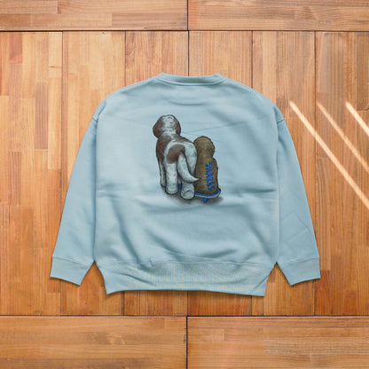 80's VTG Australian Labradoodle BIG CREW SWEAT / ビッグスウェット