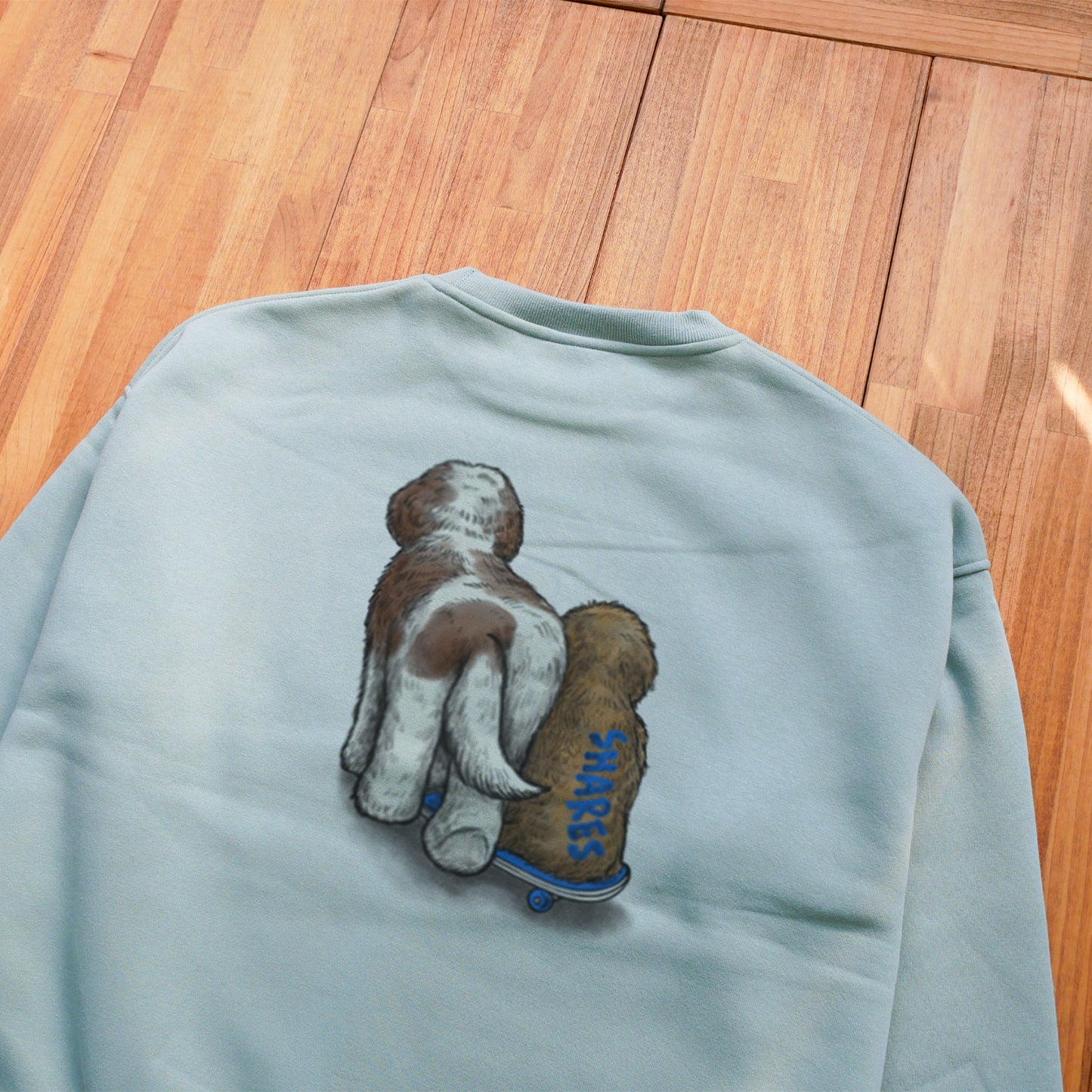 80's VTG Australian Labradoodle BIG CREW SWEAT / ビッグスウェット