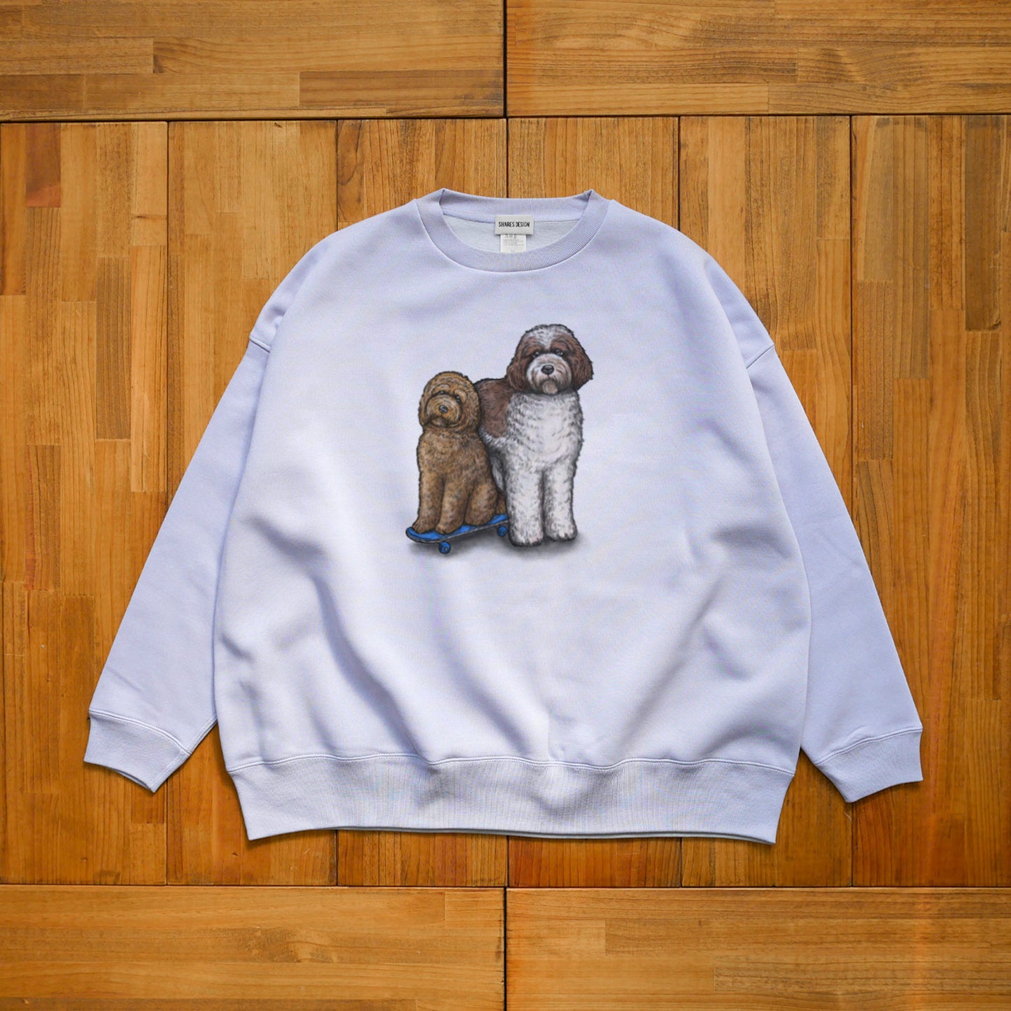 80's VTG Australian Labradoodle BIG CREW SWEAT / ビッグスウェット