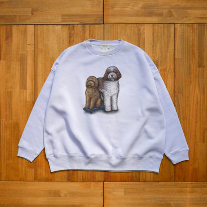 80's VTG Australian Labradoodle BIG CREW SWEAT / ビッグスウェット