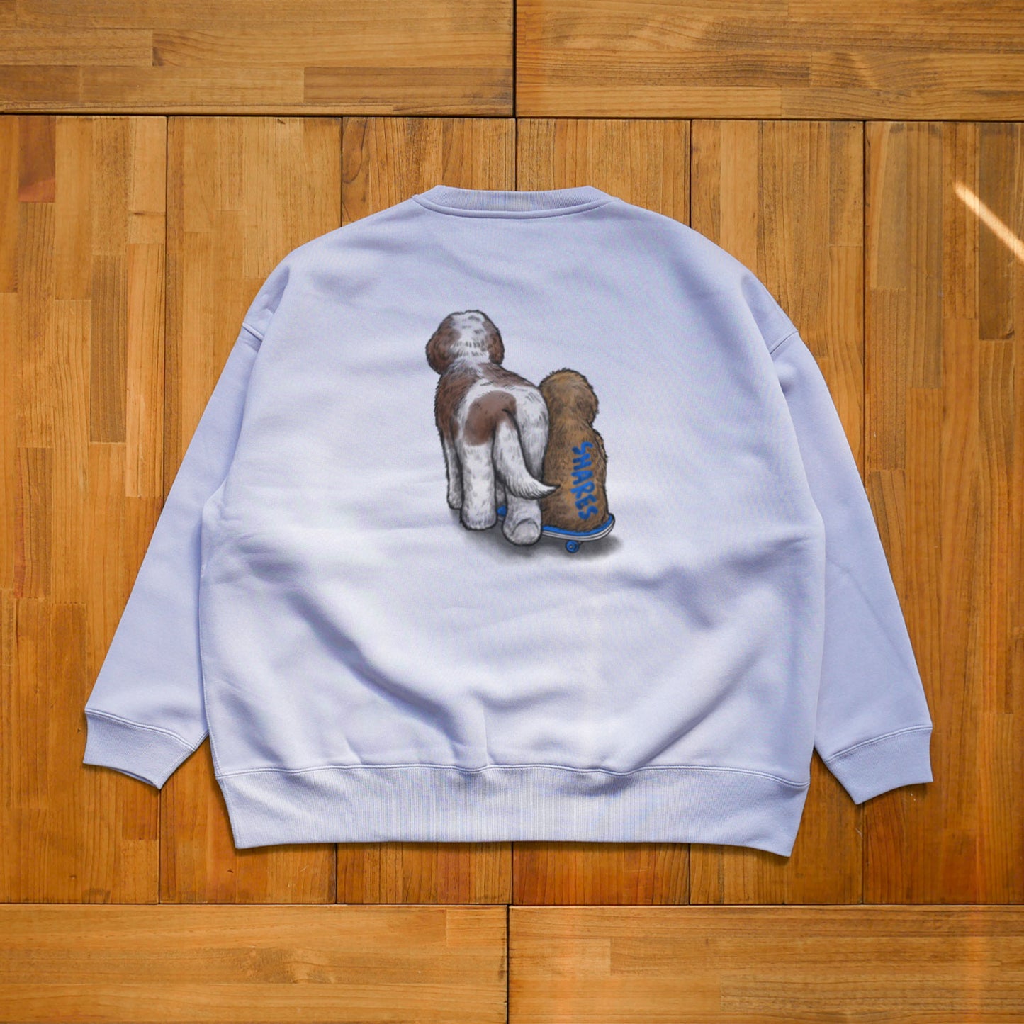 80's VTG Australian Labradoodle BIG CREW SWEAT / ビッグスウェット