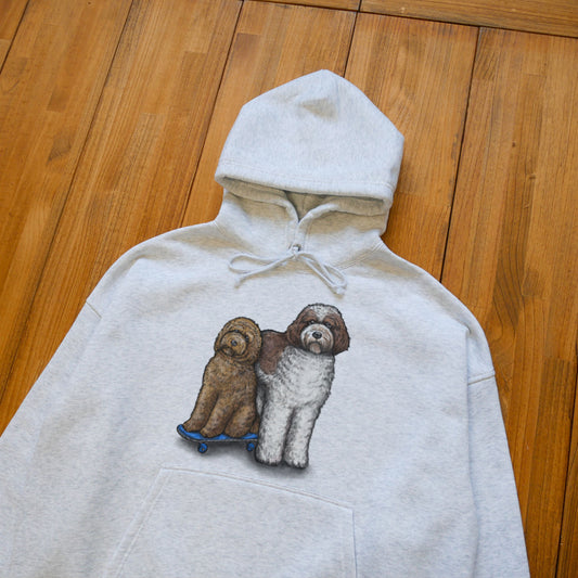 80's VTG Australian Labradoodle BIG SWEAT PK / パーカー