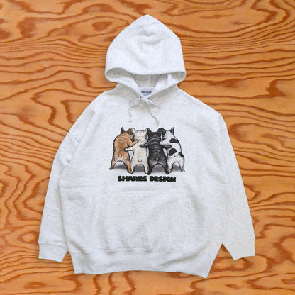 【期間限定販売！12月中旬お届け】 PIZZA 4BUHI  / BIG SWEAT PARKA