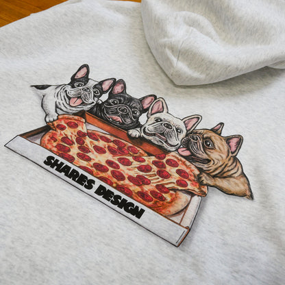 【期間限定販売！12月中旬お届け】 PIZZA 4BUHI  / BIG SWEAT PARKA